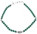 Silver Necklace Chain Onyx Gemstone Jewelry 18.50 inches (gnklc203)