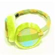 Winter Plaid Ski Earmuff Ear muff Warmer Adjustable Multi Lime