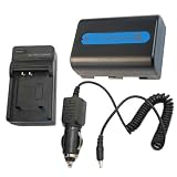NP-FM50/FM30/NP-FM55H Battery Charger and Battery for Sony M Series