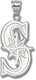 Seattle Mariners S Giant Charm/Pendant -Choose from 14K/10K, Stainless Steel or Gold Plated