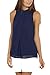 Eliacher Women's Casual Sexy Sleeveless Chiffon Blouse Summer Tops 8140 (M, 1)