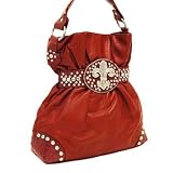 Celeritas Sports; Red Fashion Fleur De Lis Purse item number 400111