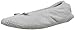 isotoner Women's Diamond Microterry Gemma Ballerina Slippers with Memory Foam Comfort and Suede Sole