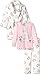 Bunz Kidz Girls' Follow Your Dreams Robe and 2pc Pajama Set