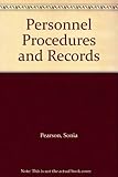 Personnel systems and procedures