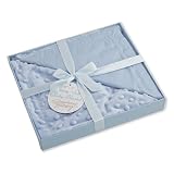 Blue Boxed Bumpy Blanket