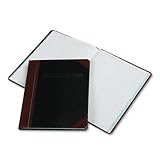 ESSELTE PENDAFLEX CORP. / Laboratory notebook, black/red cover, record rule, 10-3/8x8-1/8, 150 pages / ESSL21150R / Sold as 1 Each / Mfr Part # L21150R \*/ Laboratory notebook, black/red cover, record