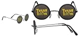 Hologramm Sonnenbrille "Texas hold `em" - Pokerbrille - Funbrille - hochwertige Metallfassung - EYE-ALPIN � - incl. Microfaserputztuch und Taftschutzbeutel - 