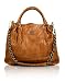 BOVARI Whiskey Wrinkled Calf XXL Chain Bag Limited Edition Handtasche