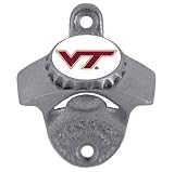 Virginia Tech Wall Mount Beer Bottle Opener NCAA College Athletics - Fan Shop Merchandise