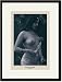 Black Framed/Matted Print 17x23, Without a Blouse