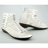 Produkt-Bild: JANE KLAIN design Damen R&ouml;mer-Sandalette, Riemchen, weiss