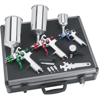 Cheap Vaper Anodized Spray Guns - 4-Pc. Set, Model# 19229