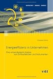 Energieeffizienz in Unternehmen: Eine wissensbasierte Analyse von Einflussfaktoren und Instrumenten (Wirtschaft, Energie, Umwelt)