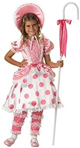 Girls Little Bo Peep Costume - Child Size 8