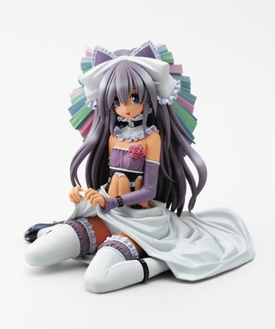 Childrens Toyshop  Toys : HIMEKURI IMAGE GIRL WHITE DRESS VARIANT PVC FIGURE