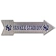 Yankee Stadium Metal Arrow Sign