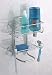 InterDesign 60463 Classico Suction Shelves Shower Caddy