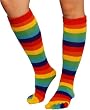 Rainbow Stripe Toe Socks by Foot Traffic