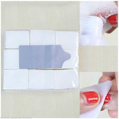 900 Lint Free Soft Nail Wipe Art Shellac Gel Acrylic Polish Remover Manicure Pad