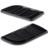 Impressive Jet Black ABS Plastic SUV Duct Air Scoop Hood Intake Vent Cover Grille For... by OEM