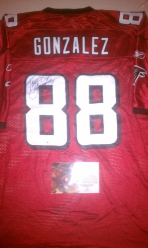 Tony Gonzalez Signed Atlanta Falcons Jersey