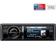 KENWOOD Digitales Autoradio MP3 / WMA / USB / iPod / iPhone KIV-700 + AUX-Kabel - jack 3,5 mm .