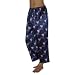 Womens NBA New Jersey Nets Comfortable Fit Sleepwear / Pajama Pants - Blue