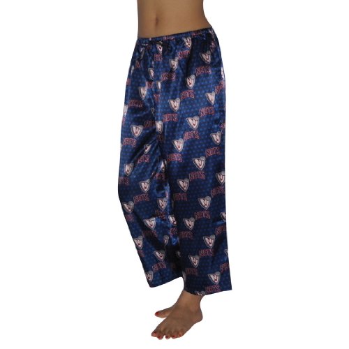 Womens NBA New Jersey Nets Comfortable Fit Sleepwear / Pajama Pants - Blue (Size: L)