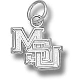 Mississippi State Univ New Msu 3/8 Pendant (Silver)