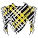 Borussia Dortmund Schal Palituch Karo 110x112cm BVB Fanartikel