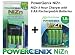 Powergenix 5-Hour Fast Charger with 8 AA 1.6v Rechargeable NiZn Batteries