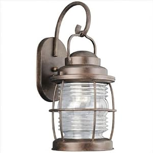 Kenroy Home 90953GC Beacon Large Wall Lantern, Gilded Copper by 