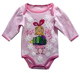 Dr. Seuss For Me Cindy Newborn Creeper Pink, 3 Months