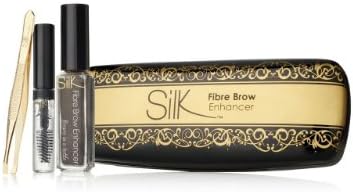Silk of Morocco Fibre Brow Enhancer Extensions Kit Available in Latte Light, Coffee Medium, Chocolate Dark and Espresso Extra Dark (Chocolate Dark)