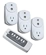 Woods 13568 Indoor Wireless Remote Control Outlet, 3-Outlet