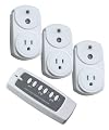 Woods 13568 Indoor 3-Outlet Wireless Remote Converter Kit