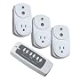 Woods 13568 Indoor 3-Outlet Wireless Remote Converter Kit