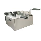 TWIN DEEP FAT FRYER LARGE 7Lt CAPACITY