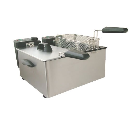 7 Litre Twin Deep Fat Fryer (2 x 3.5L Baskets)
