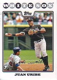 2008 Topps #639 Juan Uribe - Chicago White Sox (Baseball Cards)