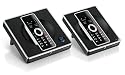 BT Granite Twin DECT Cordless Telephone with Answering Machine - Black & Chrome