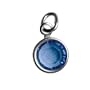 Sterling Silver September Birthstone Charm - Hangs on Loving Family Mother's Loving Embrace Pendant