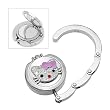 Designer Collection Hello Kitty Magnetic Foldable Purse Hook/hanger with Hidden Mirror