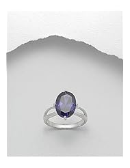 CZ Ring In 92.5 Sterling Silver