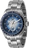Fossil #CH2589 Men's Blue Decker Dial Chronograph Watch