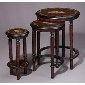 Planter Set Of 3 Ptg Flowers by AA Importing