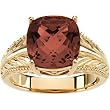 18K Yellow Gold Mozambique Garnet Ring