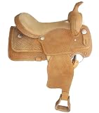 LEATHER SADDLE WESTERN PLEASURE HORSE -16