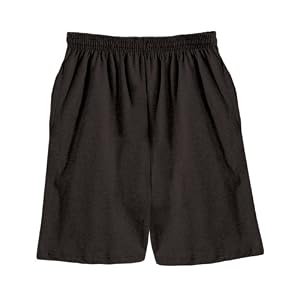 Buy Anvil 122 Cotton Deluxe Shorts with Pockets by Anvil